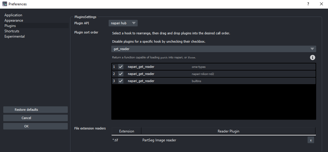 File>Preference>Plugins