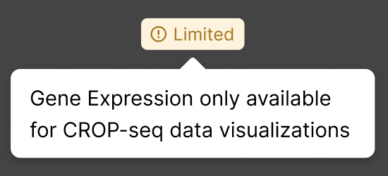Tooltip reading 