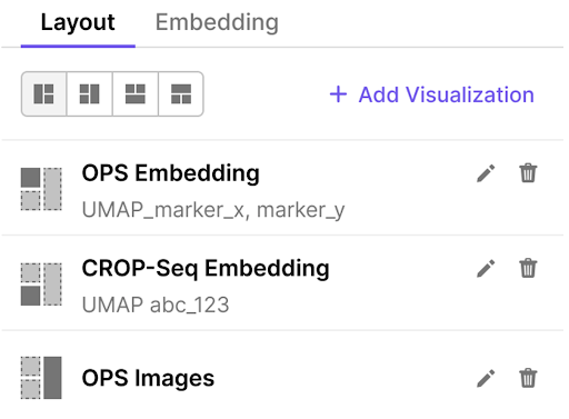 Edit Visualization sidebar open and pre-filled, showing the Apply Changes button